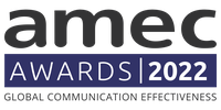 AMEC Global Communication Effectiveness Awards 2022 logo